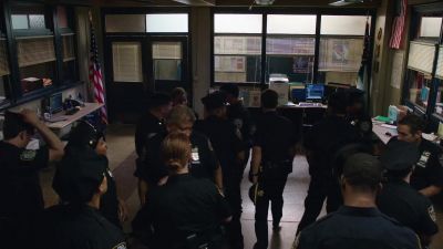 Officers, fall in
for roll call. - Blue Bloods