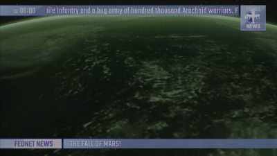 Officials refuse to speculate
about how many, if any... - Starship Troopers: Traitor of Mars