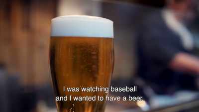 Oglądałem baseball
i chciałem napić się piwa. - Come Back Anytime