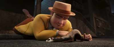 Oh, a flying bat
would be so lucky. - Gracie & Pedro: Pets to the Rescue