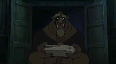 Oh, a storybook. - Beauty and the Beast: The Enchanted Christmas