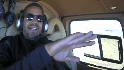 Oh so aaron is flying - David Blaine: Ascension