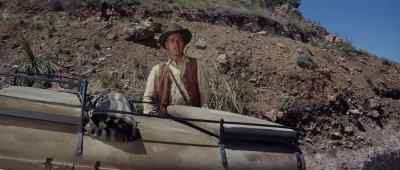 Oh, about as far
as Delgado's. - Hombre