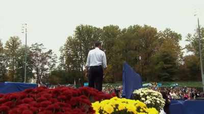Oh, absolutely, I mean,
this is gonna be a close race. - Obama: In Pursuit of a More Perfect Union