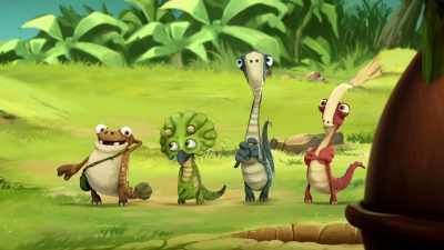 -Oh, absolutely!
-Never readier! - Gigantosaurus