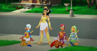 Oh, as acting president,
you get the manor too. - Legend of the Three Caballeros