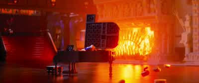 Oh Alfred I am so sorryI have incredible reflexesNo it's all my fault sirI should have known better than to sneak up on you like that - The Lego Batman Movie