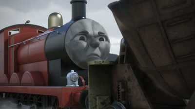 Oh, all this soot, ash and heat - Thomas & Friends: Journey Beyond Sodor