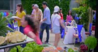- Oh. All veggies?
- Maybe there's spaghetti over there! - Seven Sundays