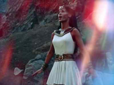 Oh, Amun-Ra,
in your chariot swift - Shazam!
