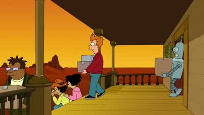 : Oh, Amy, the mafia took everything we had... - Futurama