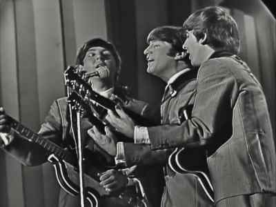 ♪ Oh, and this boy could be happy ♪ - Beatles '64