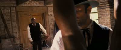 Oh, and she changed her mind about snipping Django. - Django Unchained