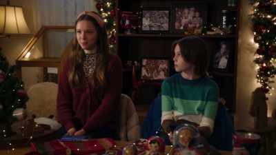 Oh, and if you post that pic, - Mystery on Mistletoe Lane
