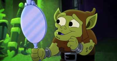 Oh, are you a magic mirror,
the kind that can grant wishes? - Legend of the Three Caballeros