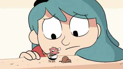 Oh, are you still here?
Look, well, wheels are in motion, - Hilda