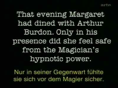 Oh, Arthur, I cannot explain it 
- But stay with me - do not leave me!  - The Magician