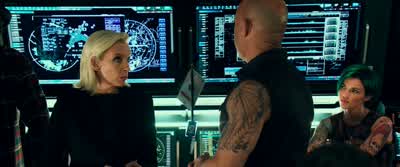 Oh asshole We are going to have problemsOh no problem How was your tripI'm just doing the mathsOh yeah What mathsAir velocity divided by distanceSo when I stuff you down the toilet the search and rescueknow where to find you between China and North - xXx: Return of Xander Cage