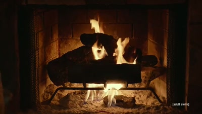 Oh, baby, you
certainly made a mess, - Adult Swim Yule Log