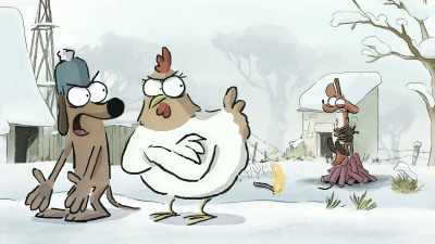Oh, be quiet! I'm trying
to save your life here! - The Big Bad Fox and Other Tales