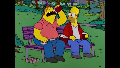 Oh... (belches) - The Simpsons