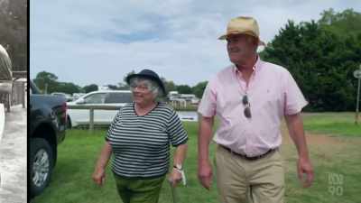 Oh.
(BOTH LAUGH) - Miriam Margolyes: Australia Unmasked