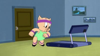 Oh, boy! All suited up and ready to run. - Looney Tunes Cartoons