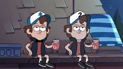 Oh, boy, don't look now. - Gravity Falls