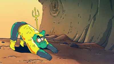 Oh, boy. I really don't
want to go back to Atlantis - Aquaman: King of Atlantis