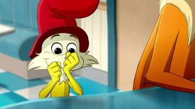 Oh, boy! Oh, boy! Oh, boy! It's coming! - Green Eggs and Ham