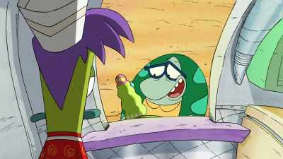 Oh, boy.
See, we were floating - Rocko's Modern Life: Static Cling