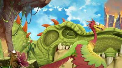 Oh, boy, the Big Guy has the right idea. - Gigantosaurus