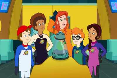 Oh, boy! This one's gonna be expulsive. - The Magic School Bus Rides Again