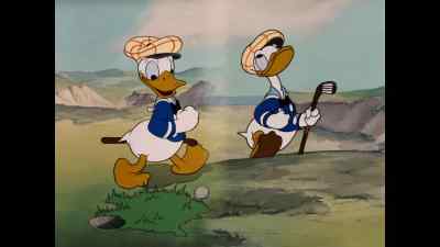Oh, boy. What a setup. - Donald's Golf Game