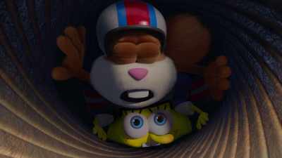 Oh! But dang it! I just got here. - Saving Bikini Bottom: The Sandy Cheeks Movie