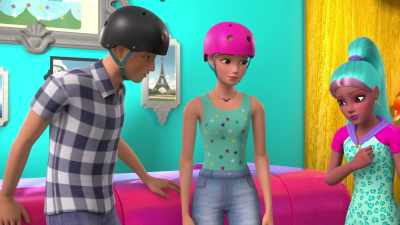 Oh, but, you still can.
And you can take him with you - Barbie: A Touch of Magic