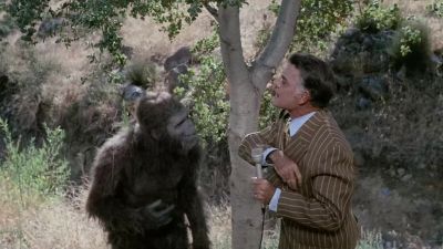 Oh and by the way if Mindys eyesight is going to be restored - Schlock