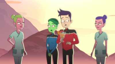 Oh, we call dibs on this cutie. - Star Trek: Lower Decks