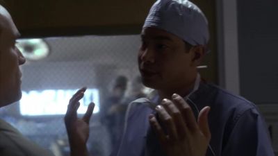 Oh, you can't go in there. - The West Wing