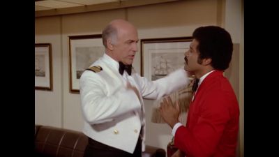 Oh, you can't go out there, sir. - The Love Boat
