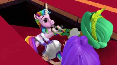 Oh. Can't you even fall properly? - Rainbow Rangers