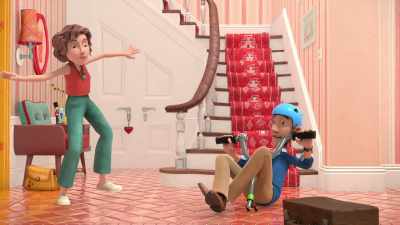 Oh, careful, dear.
The floor's rather slippery! - The Adventures of Paddington
