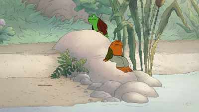Oh. [chuckles] Frog. - Frog and Toad