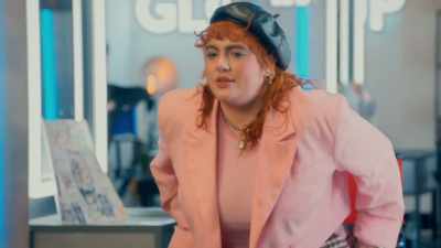 Oh. [chuckles nervously] - Glow Up: Britain's Next Make-Up Star