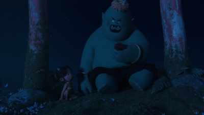 Oh. [Chuckles] - ONI: Thunder God's Tale