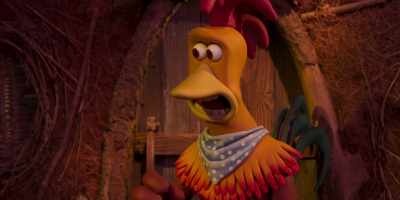 Oh! [chuckles sheepishly] - Chicken Run: Dawn of the Nugget