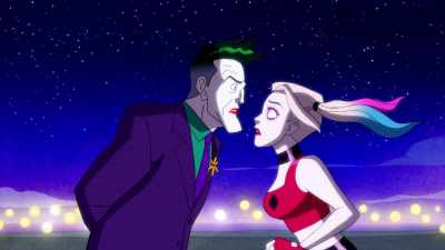 - Oh! [Chuckling]
- [laughing] - Harley Quinn