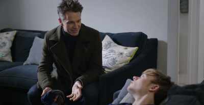 Oh, come on, for God's sake,
I'm here to open your presents. - Surviving Christmas with the Relatives