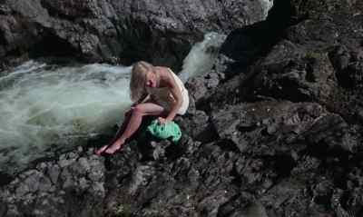 Oh, come on, Johnny.
Don't be such a coward. - Ring of Bright Water