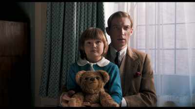 Oh, come on, Mr. Milne.
A little affection, please. - Goodbye Christopher Robin